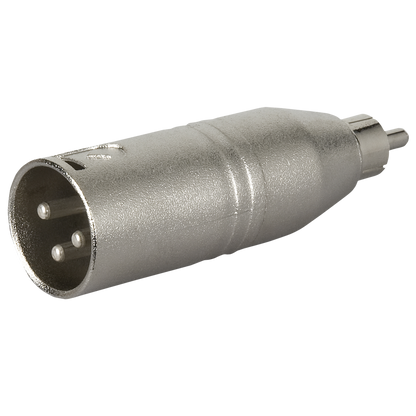 FLA32 – adapter XLR 3-polig hane till RCA hane