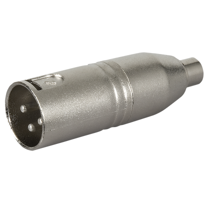 FLA34 – adapter XLR 3-polig hane till RCA hona