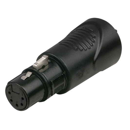 DMX-adapter XLR 5-polig hona till RJ45 hona