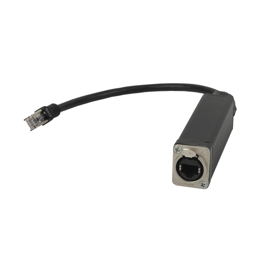 RJ45 till ProCAT-adapter, skärmad CAT-kabel med låsbar RJ45