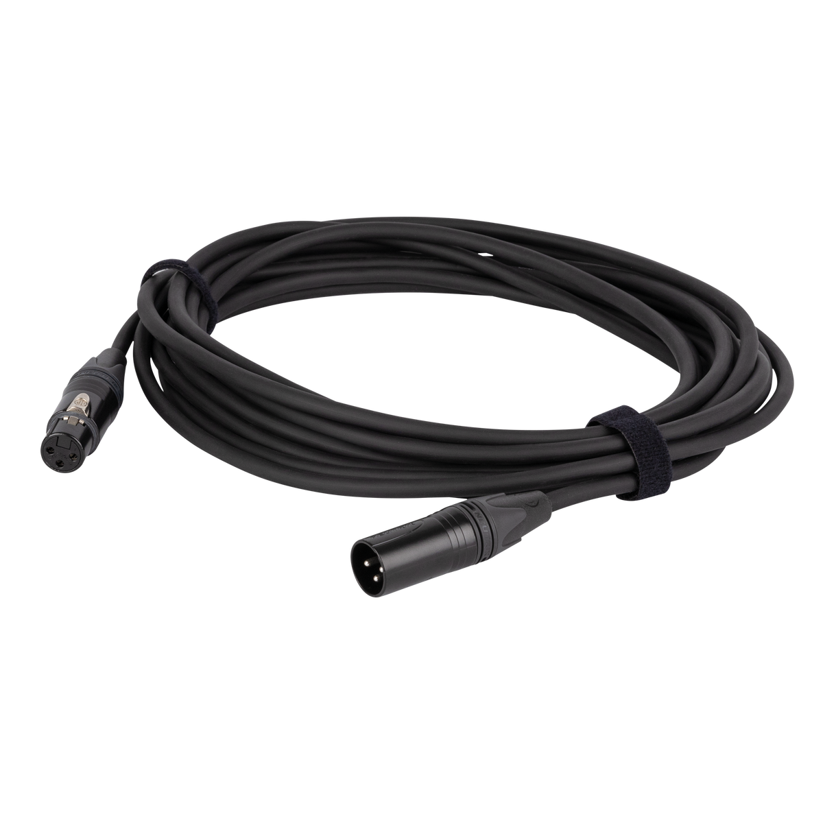 Mik-/linjekabel XLR 3-polig hane/hona, Neutrik NC3-BAG, 3 m