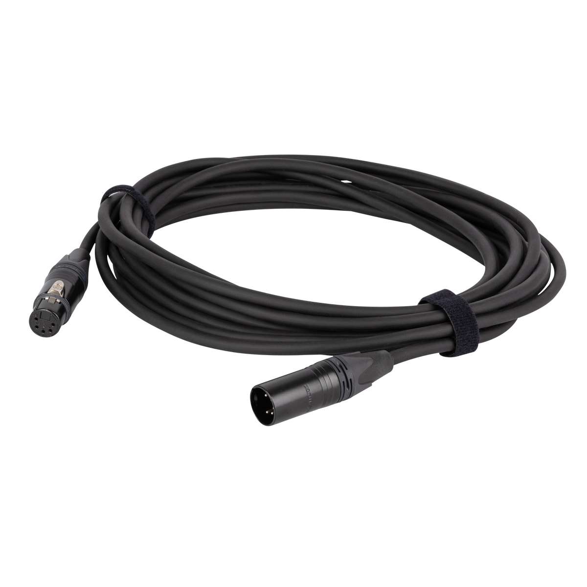 Quad DMX/AES-EBU-kabel, Neutrik NC5-BAG, 3 m