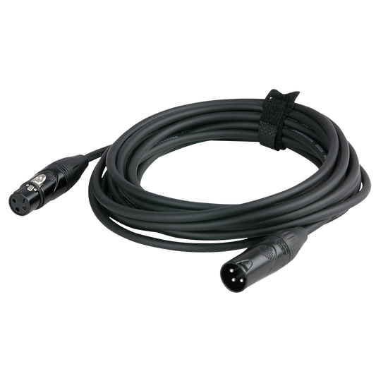 Mikrofonkabel balanserad XLR 3-polig hane till hona, X-typ, 10 m