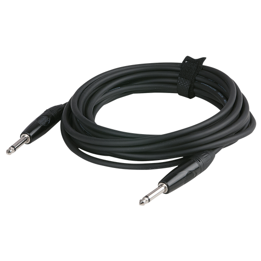 Instrumentkabel obalanserad teleplugg mono till teleplugg mono, X-typ, 3 m