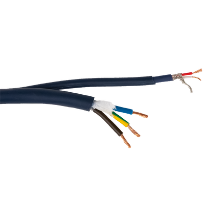 Hybridkabel powerCON TRUE1 och XLR 3-polig, IP65, DMX/ström, 3 m