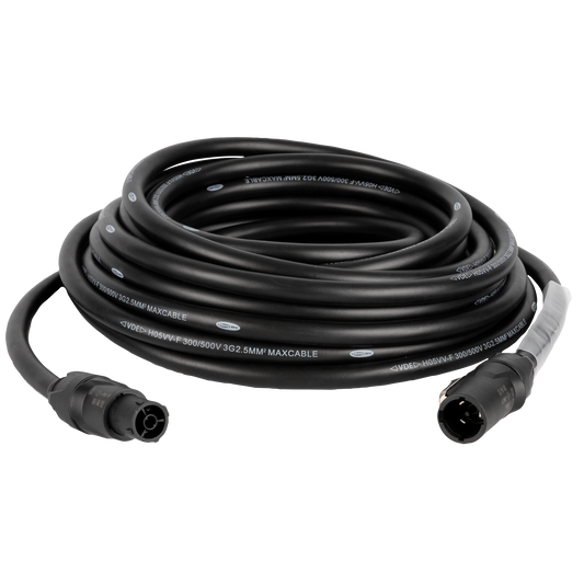 Strömkabel REAN PowerX, 3 × 2,5 mm², 10 m