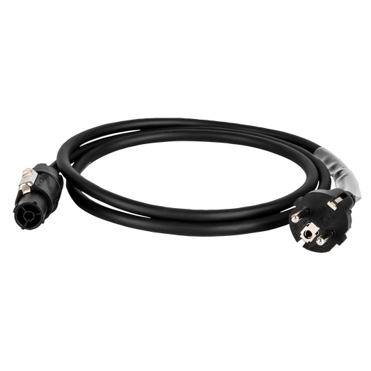 Strömkabel Schuko till REAN PowerX, 3 × 1,5 mm², 1,5 m