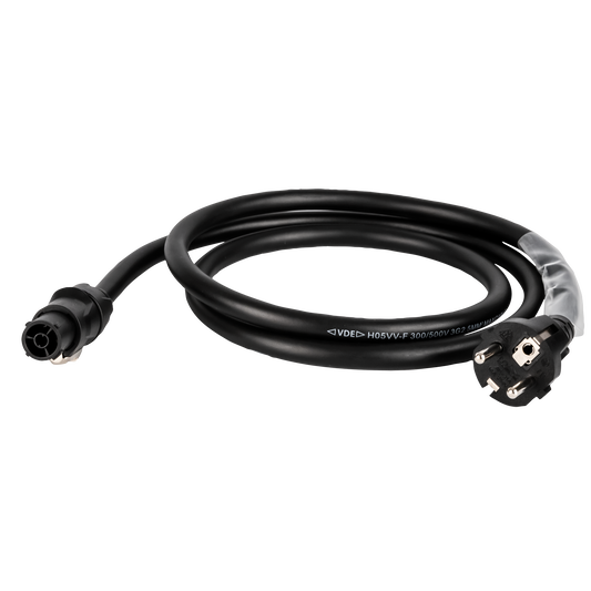 Strömkabel Schuko till REAN PowerX, 3 × 2,5 mm², 1,5 m