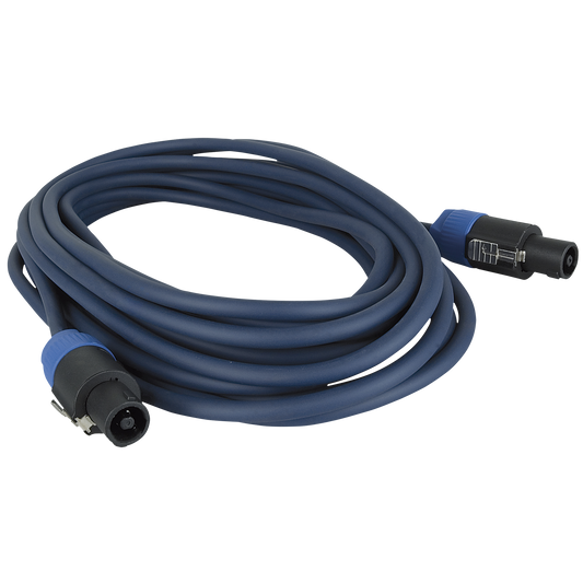 Högtalarkabel högtalarkontakt till högtalarkontakt, 2 × 1,5 mm², 10 m