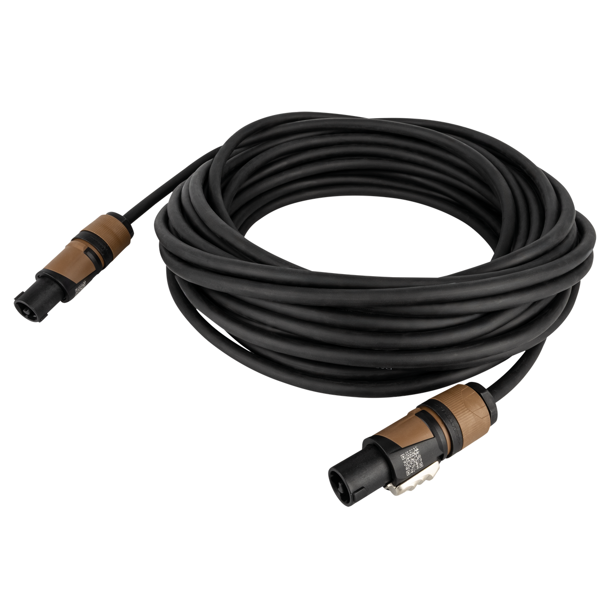 Högtalarkabel speakON NL2 till speakON NL2, 2 × 2,5 mm², Neutrik, 20 m