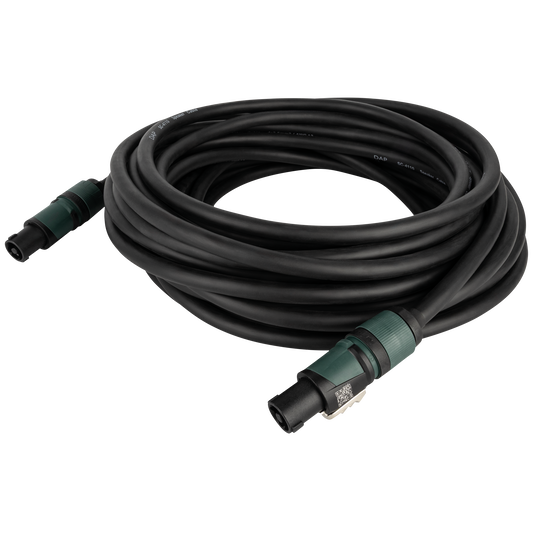 Högtalarkabel speakON NL4 till speakON NL4, 4 × 2,5 mm², Neutrik, 20 m
