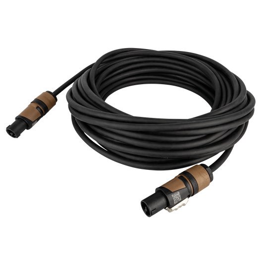 Högtalarkabel speakON NL2 till speakON NL2, 2 × 1,5 mm², Neutrik, 20 m