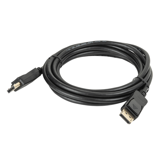 DisplayPort 1.4-kabel, 8K/60 Hz, 32,4 Gbit/s, 3 m