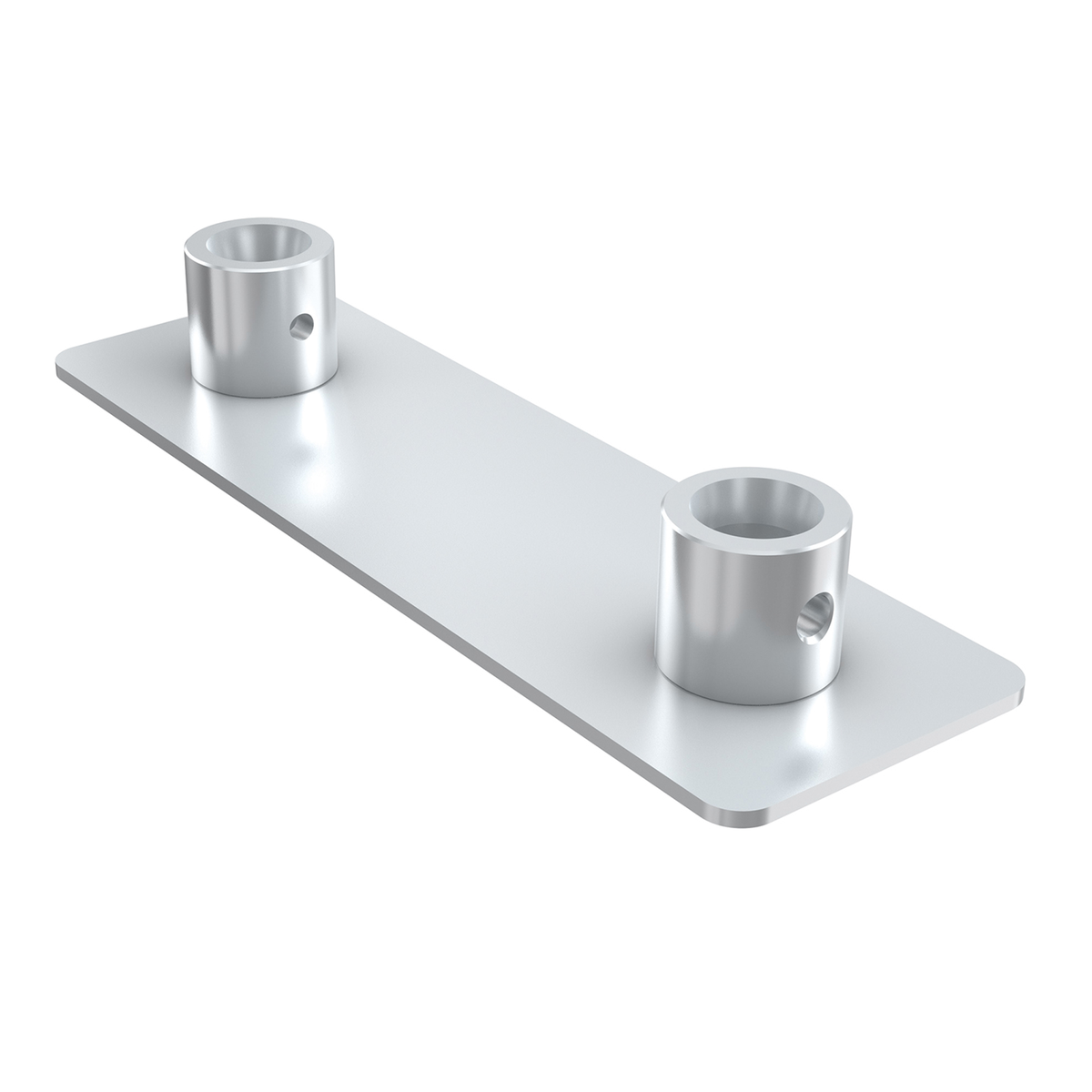 Bottenplatta för Pro-30 Step G-truss, hona, silver