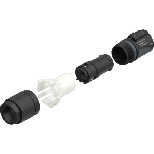 powerCON TRUE1 kabelkontakt hona (in), 16 A, kabel 6–12 mm
