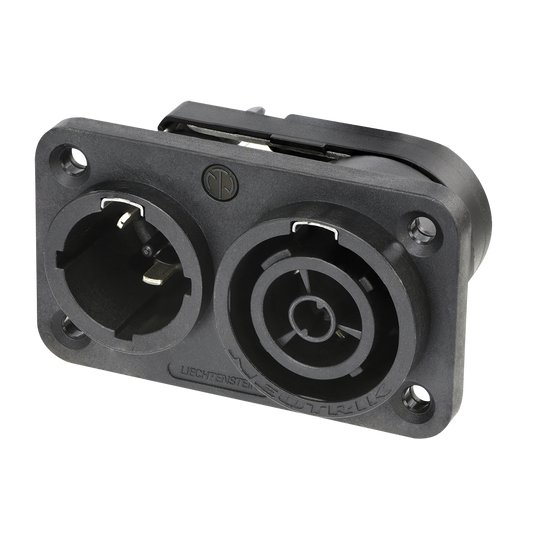 powerCON TRUE1 TOP chassi-intag, 16 A, IP65