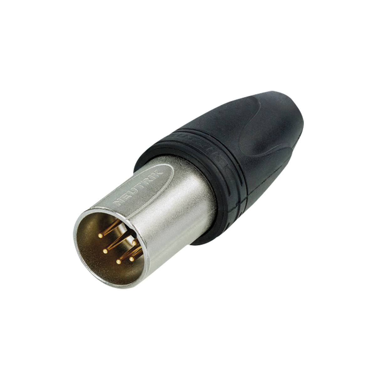 XLR-kabelkontakt hane 5-polig, heavy duty IP65, 25 st