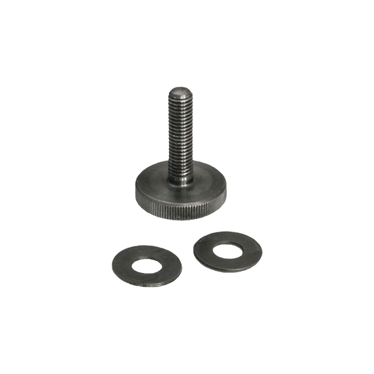 Räfflad skruv med platt huvud M10 x 25 mm