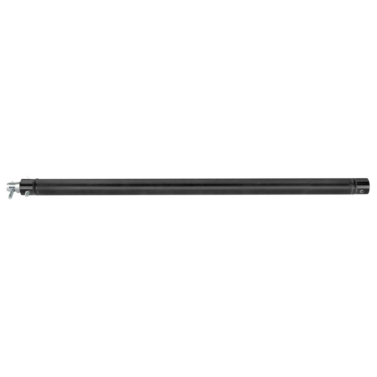 Enkelrör 50 mm, P-system, 3 000 mm, svart