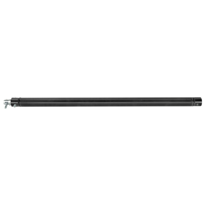 Enkelrör 50 mm, P-system, 3 000 mm, svart