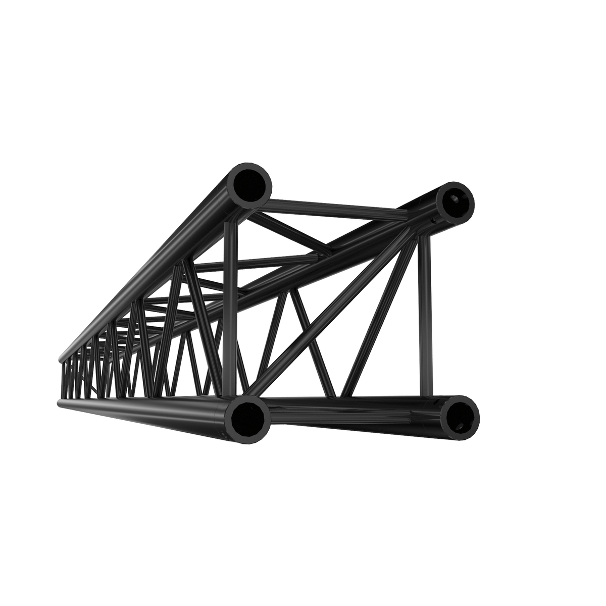 Pro-30 Square P-truss, rak 4 000 mm, svart