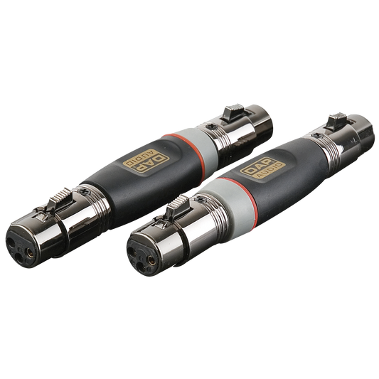 XGA21 – adapter XLR 3-polig hona till XLR 3-polig hona