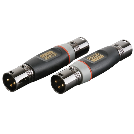 XGA25 – adapter XLR 3-polig hane till XLR 3-polig hane