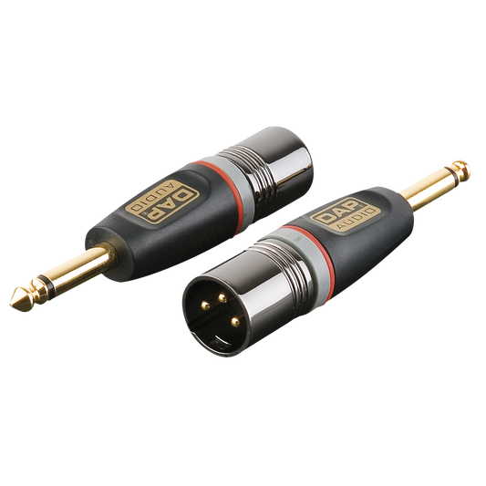 XGA27 – adapter XLR 3-polig hane till teleplugg mono