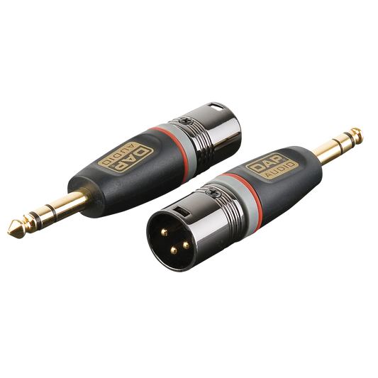 XGA28 – adapter XLR 3-polig hane till teleplugg stereo