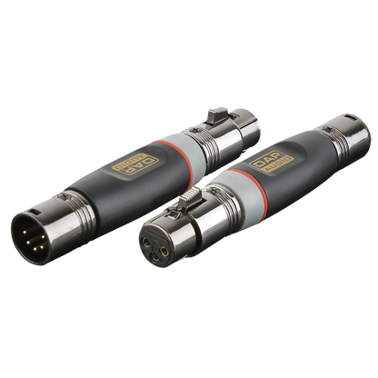 Adapter XLR 5-polig hane till XLR 3-polig hona