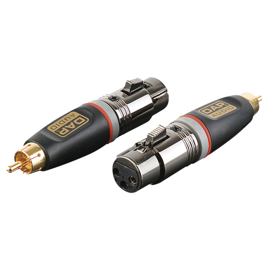 XGA31 – adapter XLR 3-polig hona till RCA hane