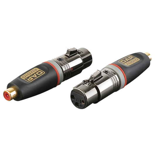 XGA33 – adapter XLR 3-polig hona till RCA hona