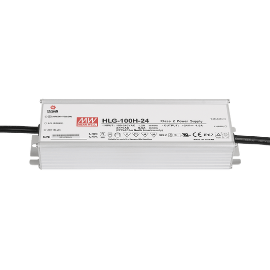 HLG-100H-24 LED-nätaggregat 100 W 24 V DC