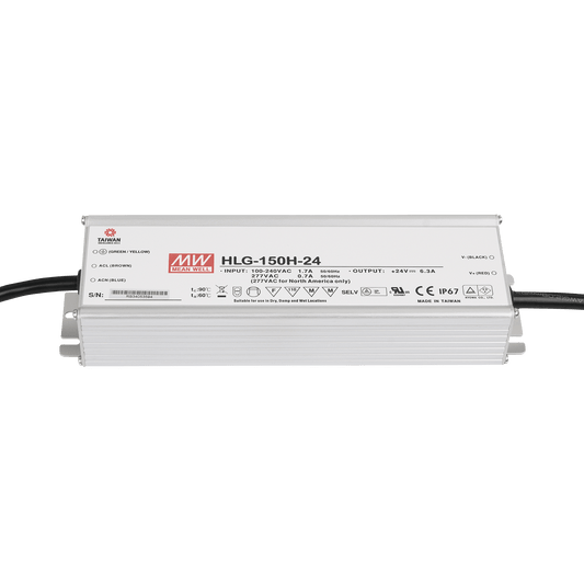 HLG-150H-24 LED-nätaggregat 150 W 24 V DC