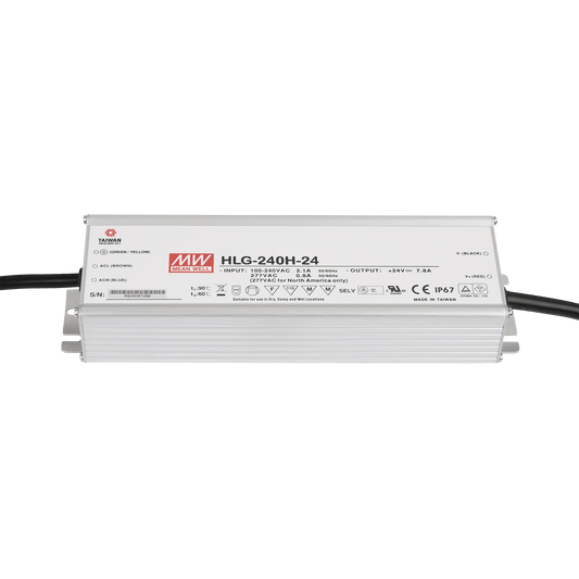 HLG-240H-24 LED-nätaggregat 240 W 24 V DC