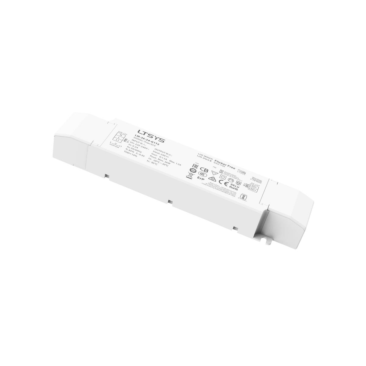 LED-drivare 24 V med TRIAC-dimning