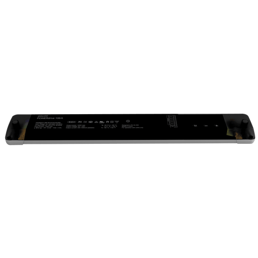 POWERdrive AC 100 W LED-drivare med konstant ström, DMX/DALI, 4 kanaler