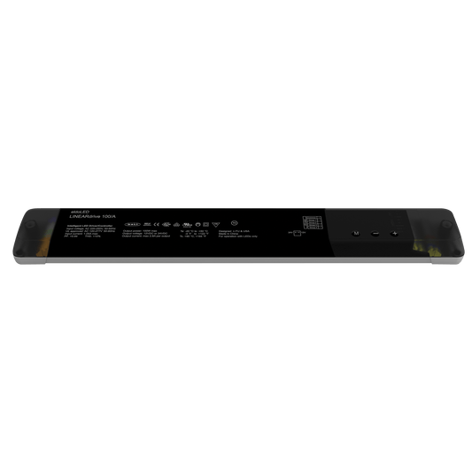 LINEARdrive AC 100 W LED-drivare med konstant spänning, DMX/DALI, 4 kanaler
