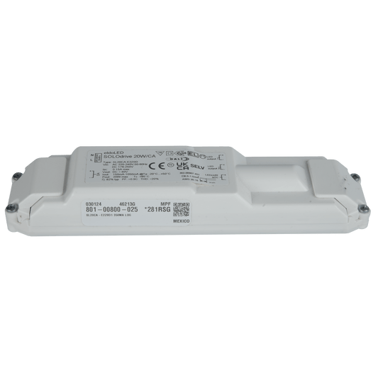 SOLOdrive 20 W dimbar LED-drivare med DALI-2, dim-to-dark