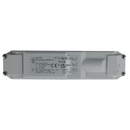 SOLOdrive 20 W dimbar LED-drivare med DALI-2, dim-to-dark