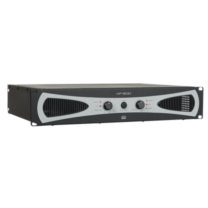 HP-1500 slutsteg, 2 kanaler, 2 × 750 W