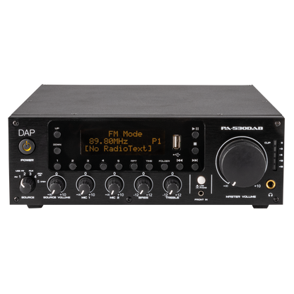 PA-530DAB förstärkare med DAB+