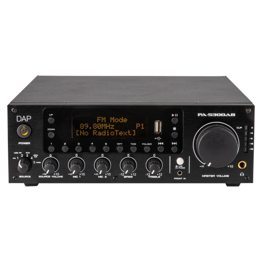 PA-530DAB förstärkare med DAB+