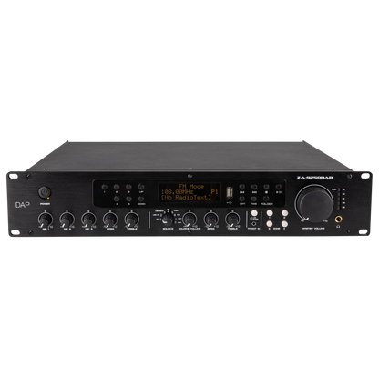 ZA-9250DAB zonförstärkare 100 V, 250 W, med DAB+