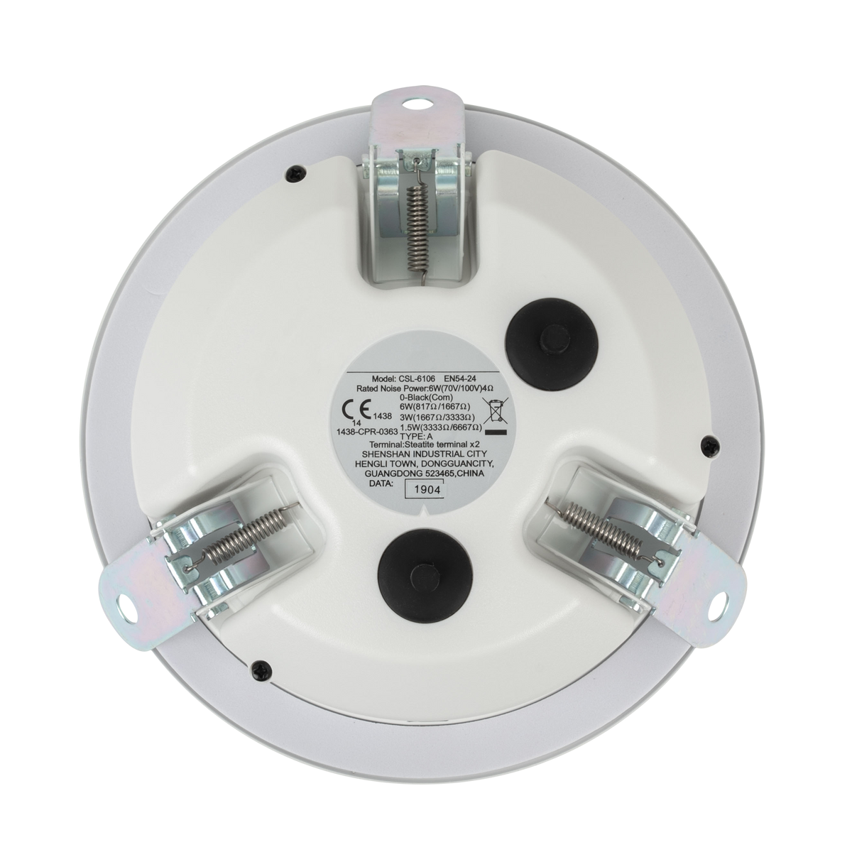 CST-6506 takhögtalare 6,5", 6 W, EN 54-24