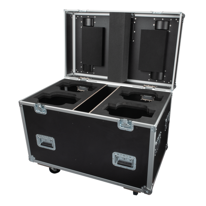 Flightcase för 4 × Furion B402 Beam