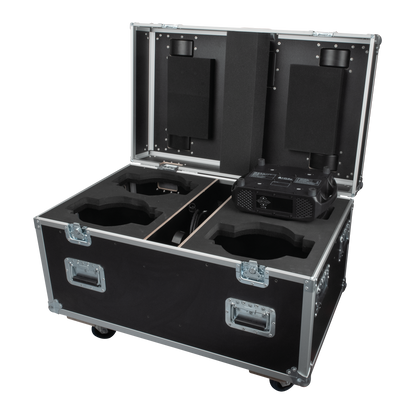 Flightcase för 4 × Furion W402 WashBeam