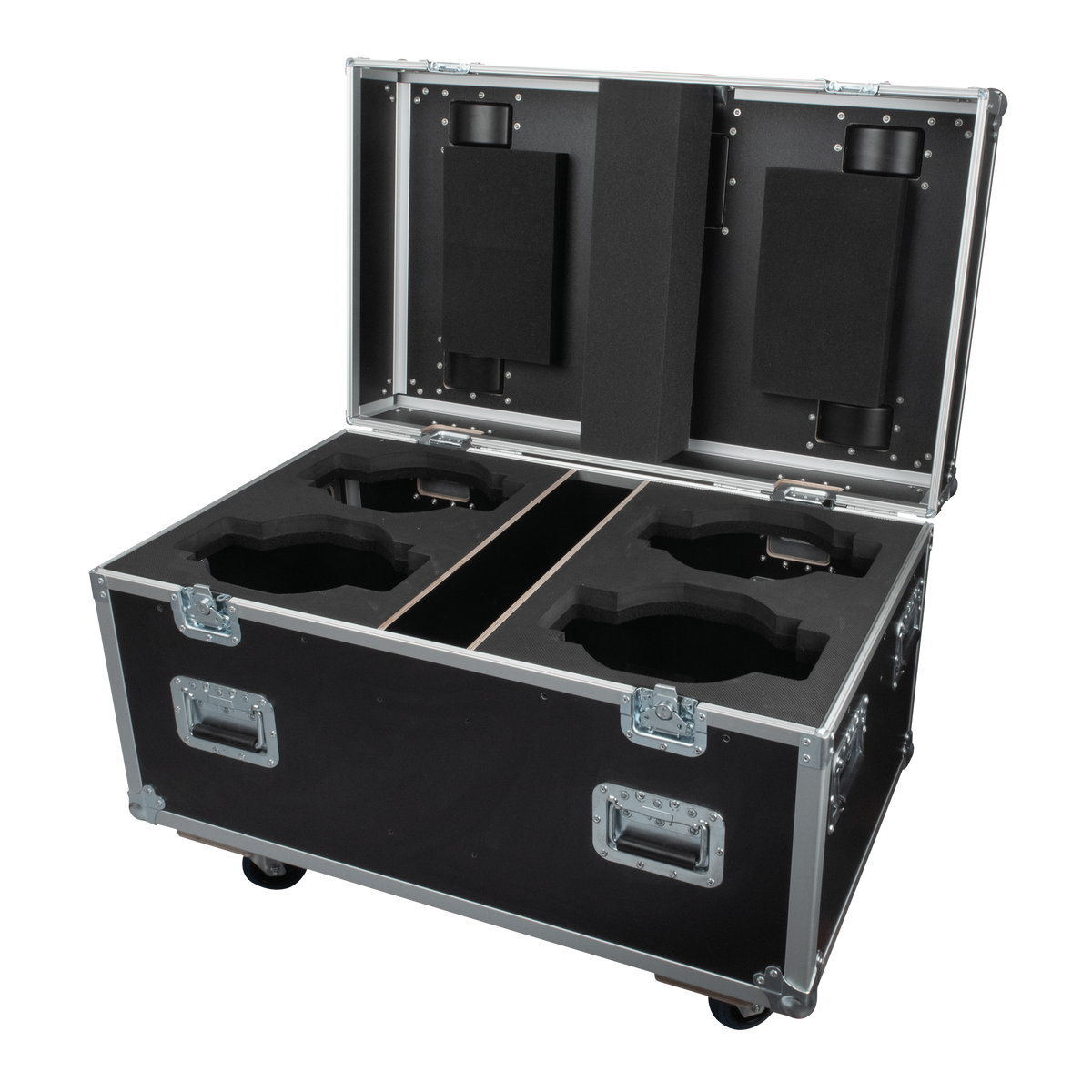 Flightcase för 4 × Furion W402 WashBeam