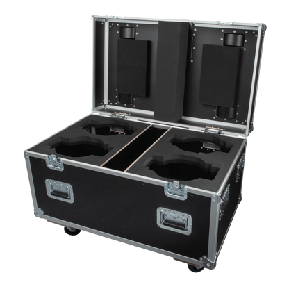Flightcase för 4 × Furion W402 WashBeam