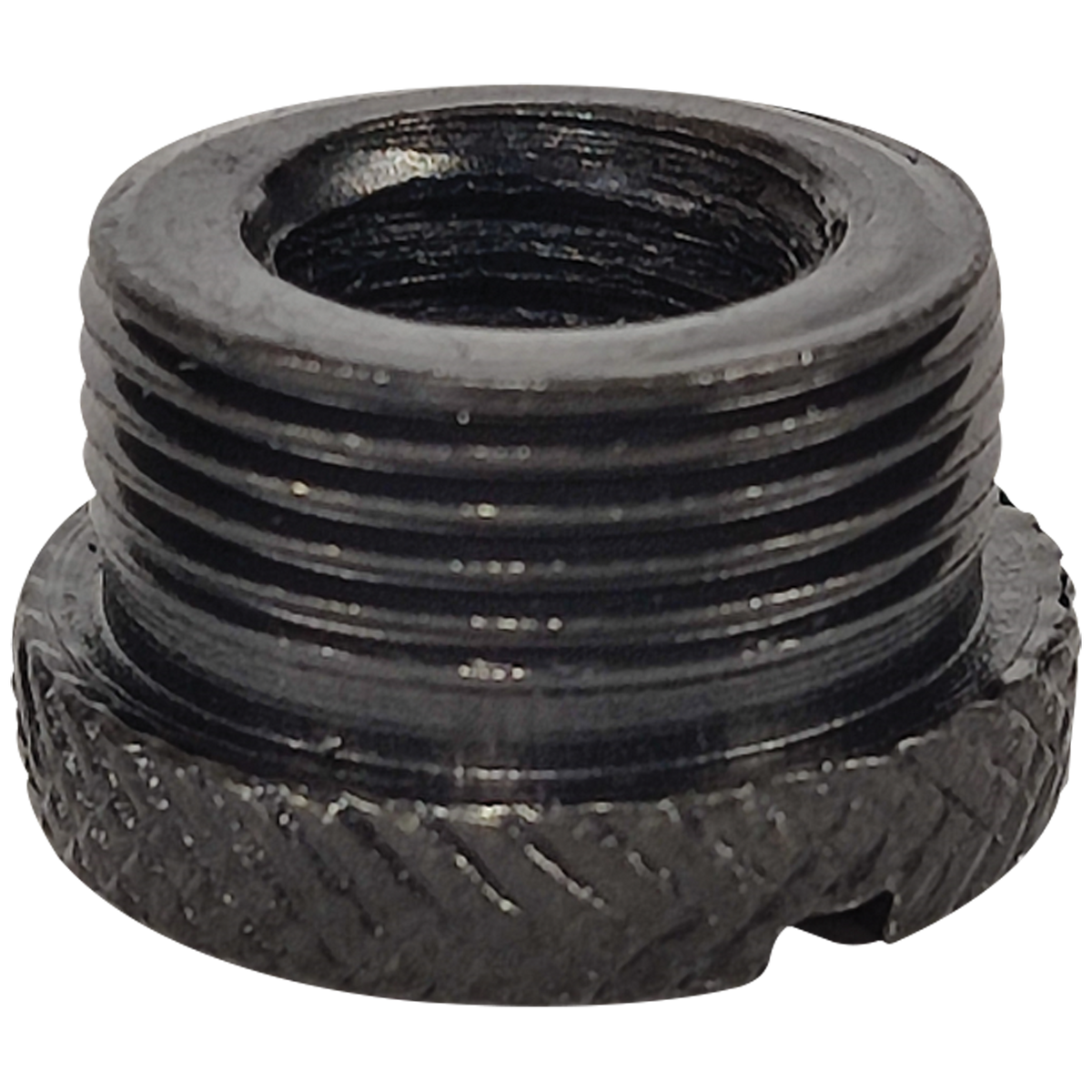 Gängadapter 5/8" utvändig till 3/8" invändig, svart